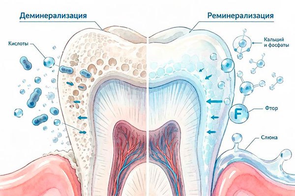 Реминерализация зубов. Лечение зубов без сверления Красноярск